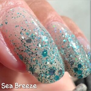 Color Street Sea Breeze Nail Polish Strips - B3G1 (See Details Below)